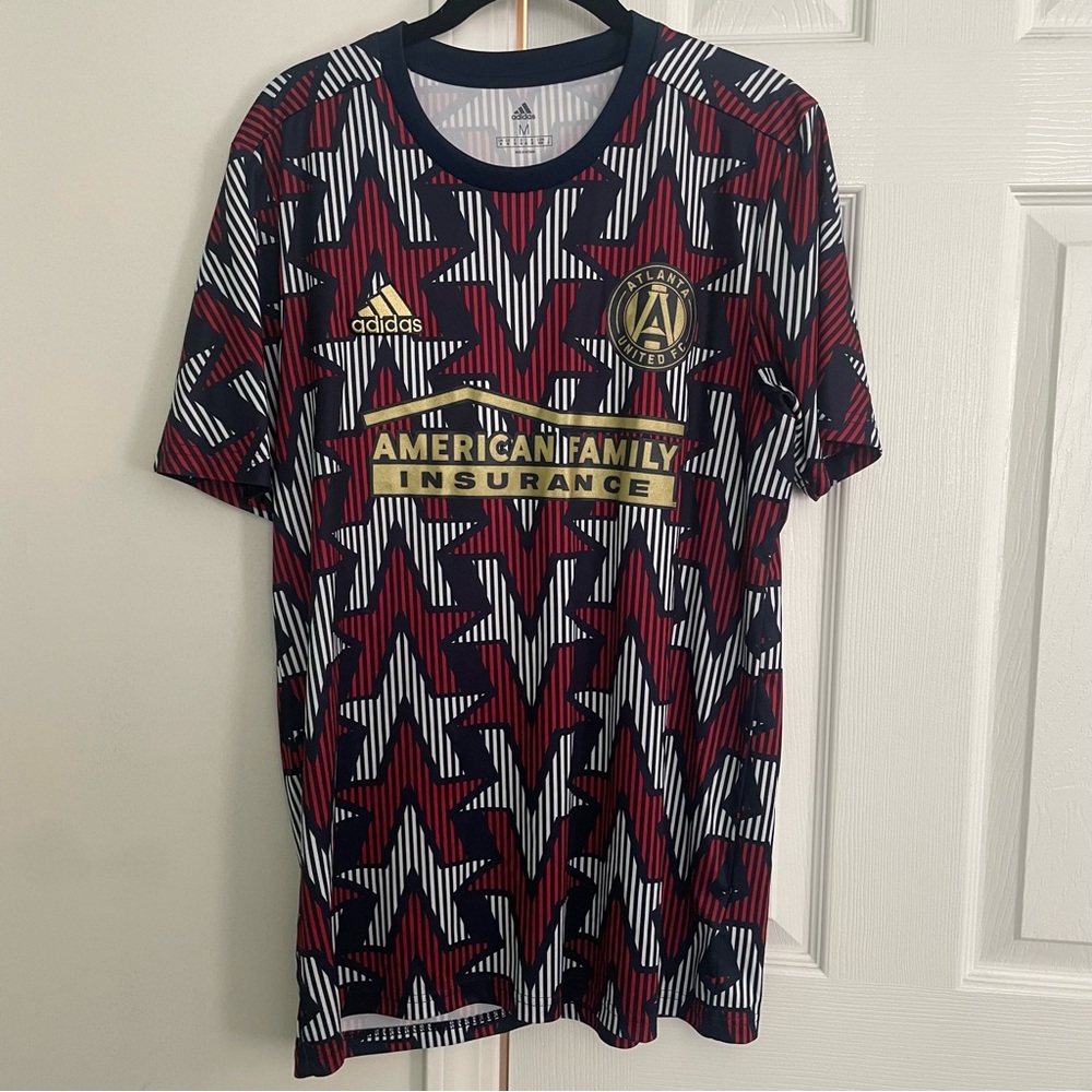 Atlanta United FC Adidas Jersey Men's Medium MLS Soccer Shirt Americana 2019
